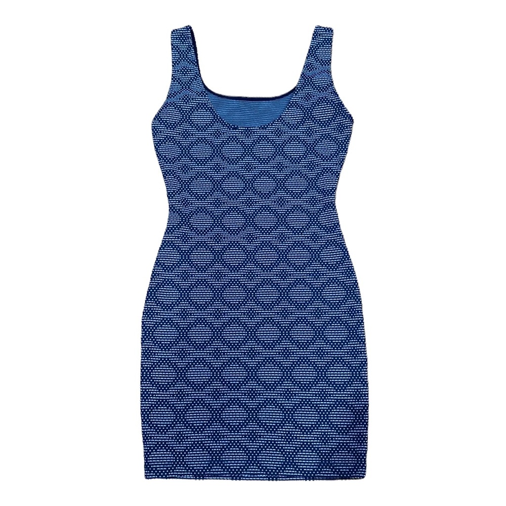 Mango blue mini dress size XS